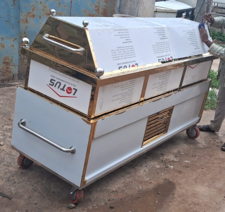 Dead Body Freezer Box VIP Model Golden