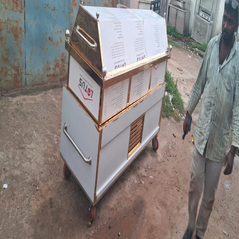 Dead Body Freezer Box VIP Model Golden