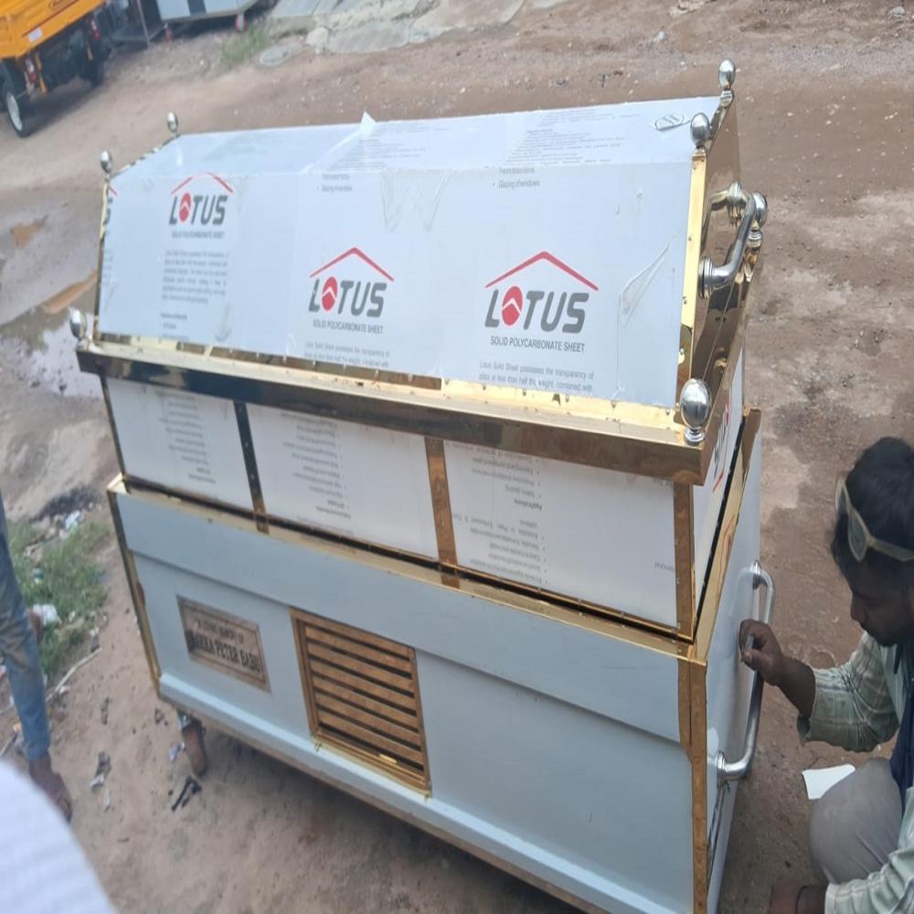 Dead Body Freezer Box VIP Model Golden