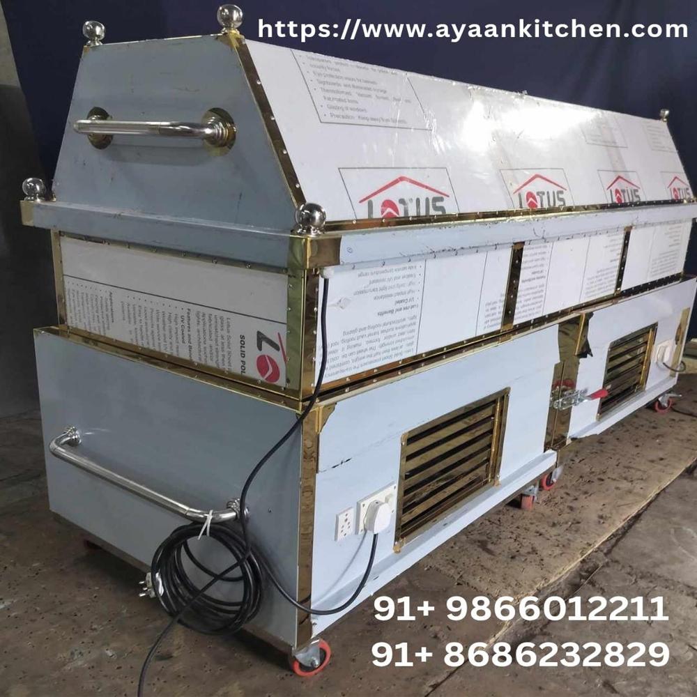 Dead Body Freezer Box VIP Model Golden