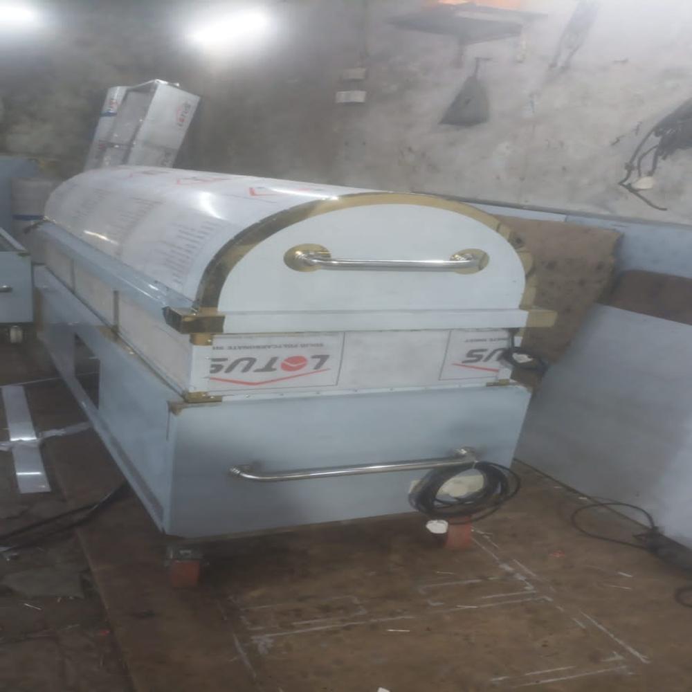 Dead Body Freezer Box Vip Golden Round Dome