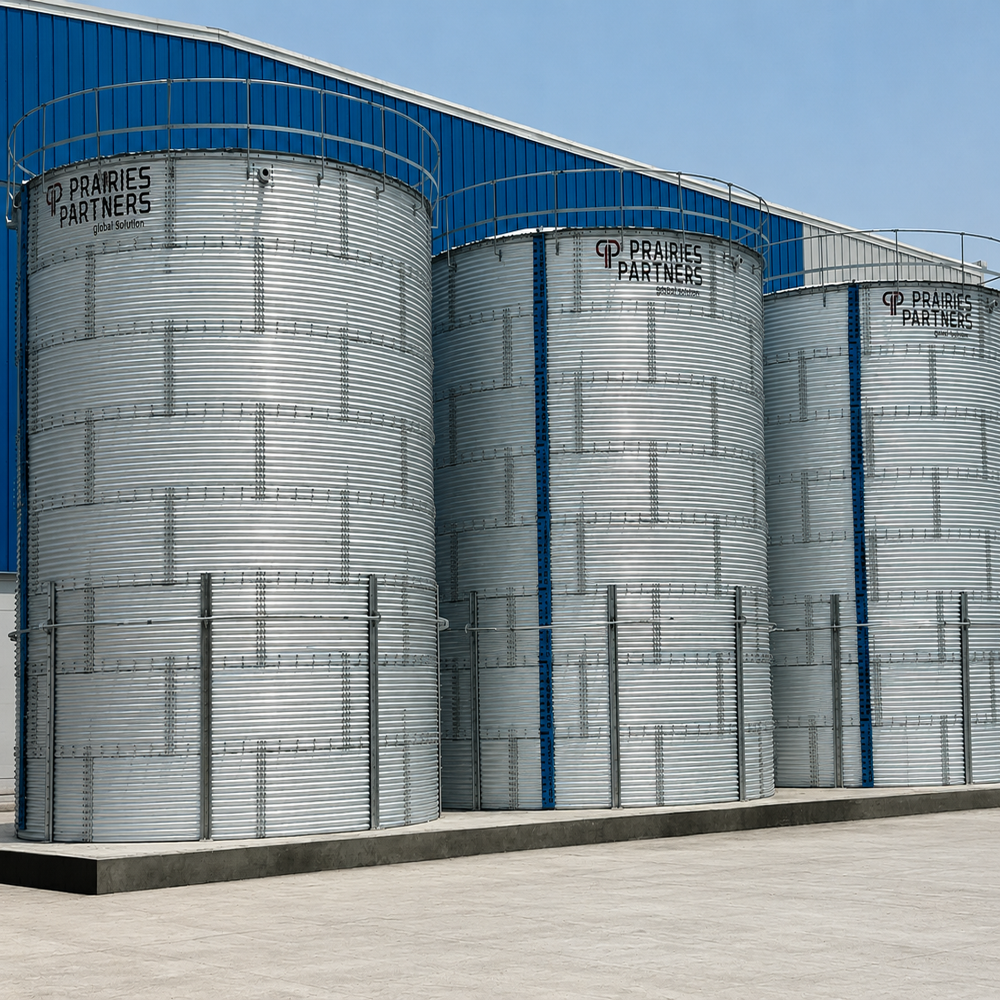 Prefabricated Zincalume Steel Water Storage Tank 