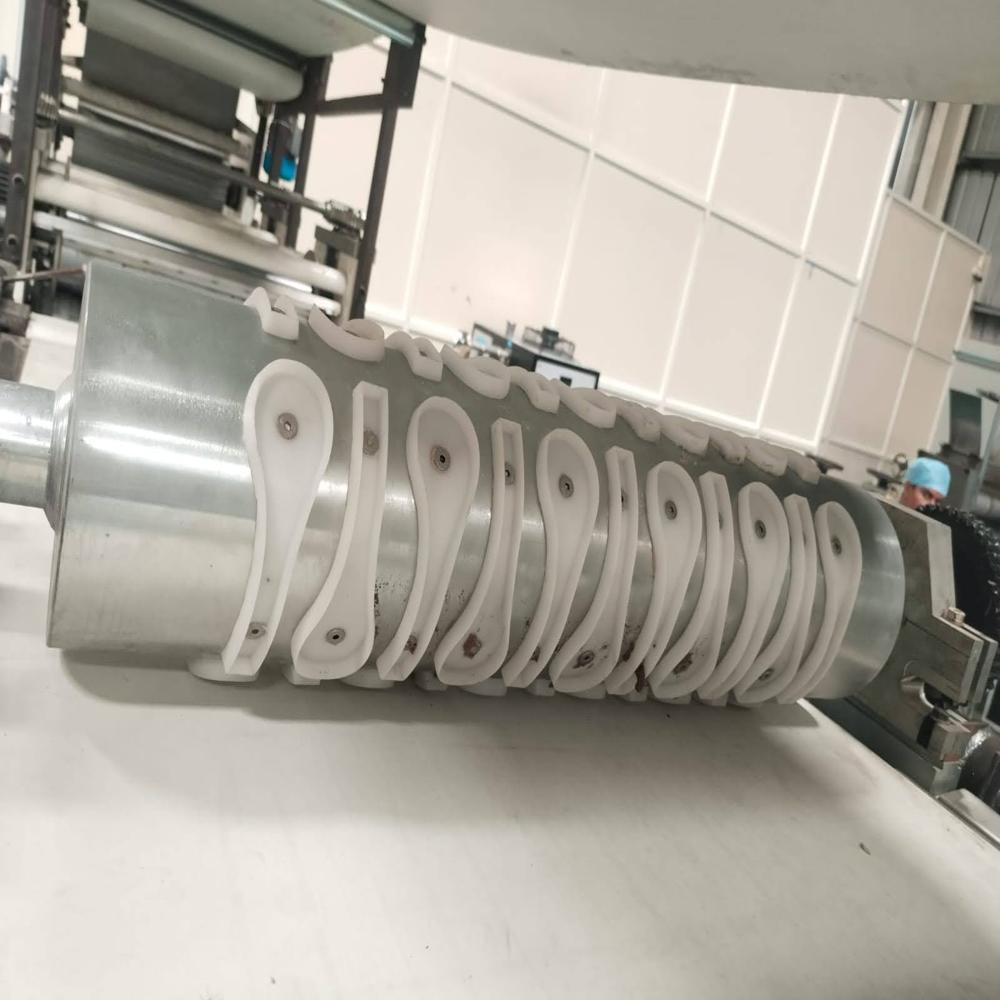 Fully Automatic Edible Spoon Manufacturing Machine