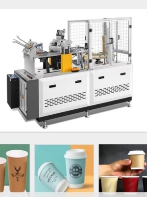 Ripple cup making machine