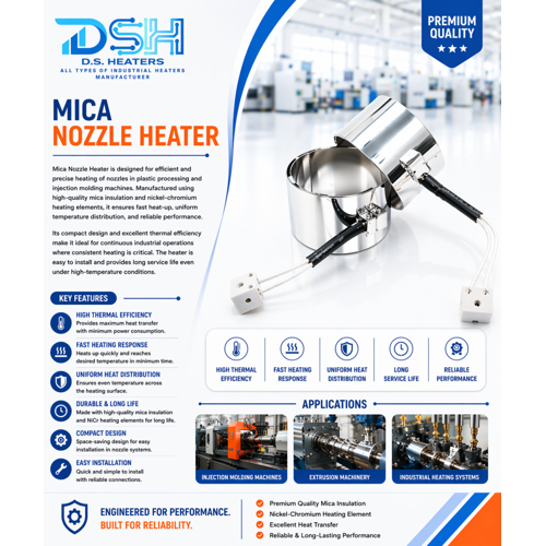 Mica Nozzle Heater