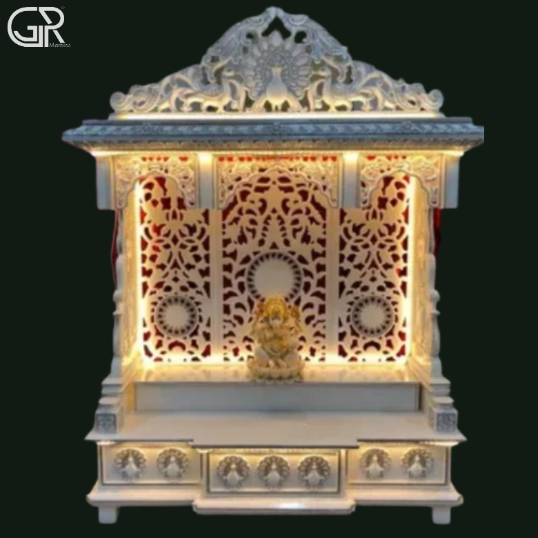 Designer Marble Mandir, (Ht-5.5ft)