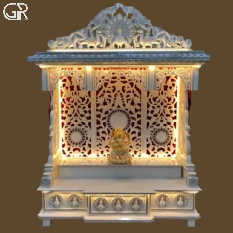Designer Marble Mandir, (Ht-5.5ft)