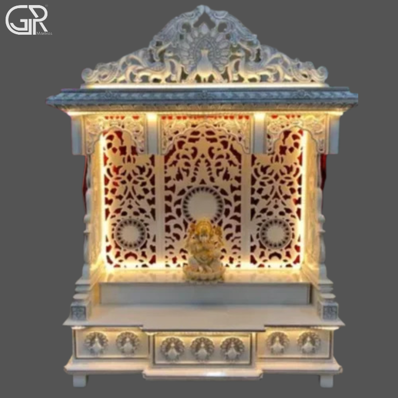 Designer Marble Mandir, (Ht-5.5ft)