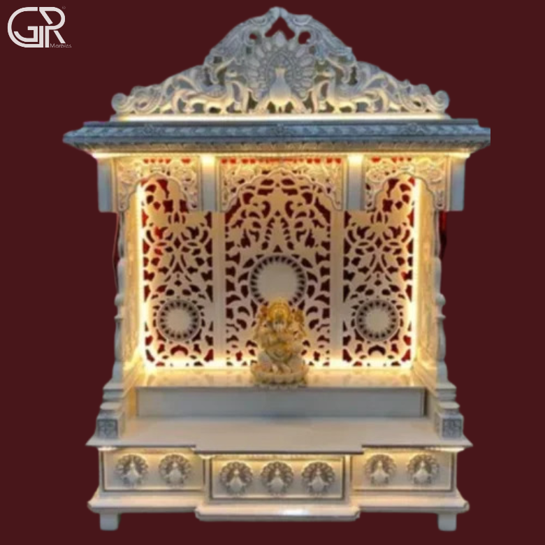 Designer Marble Mandir, (Ht-5.5ft)