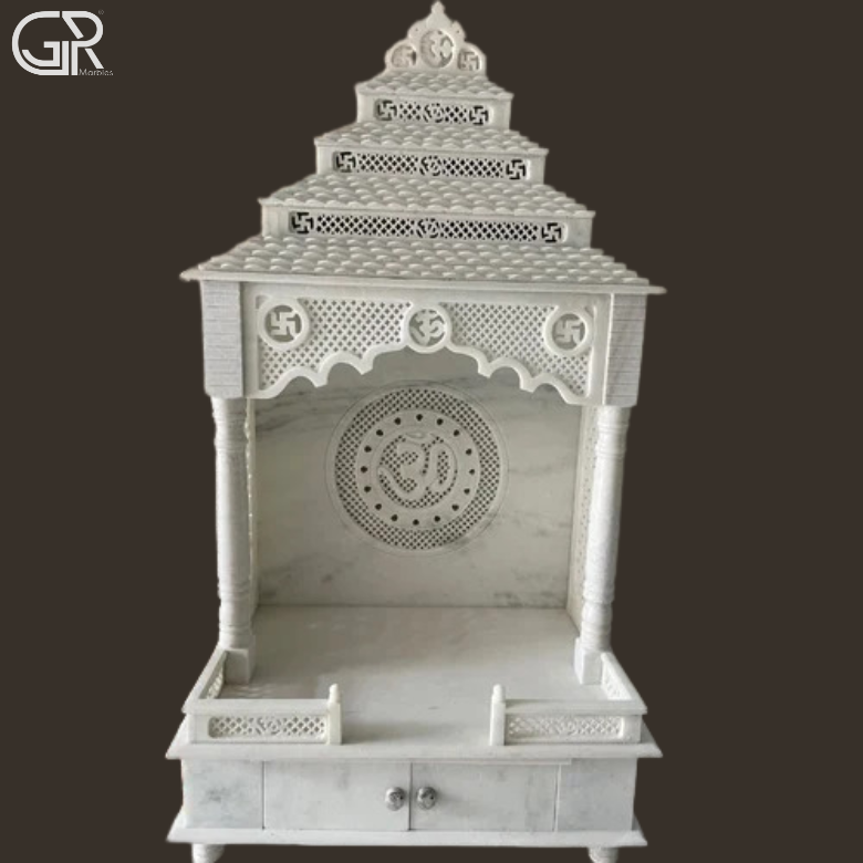Marble Mandir For Home, (Ht-5ft)