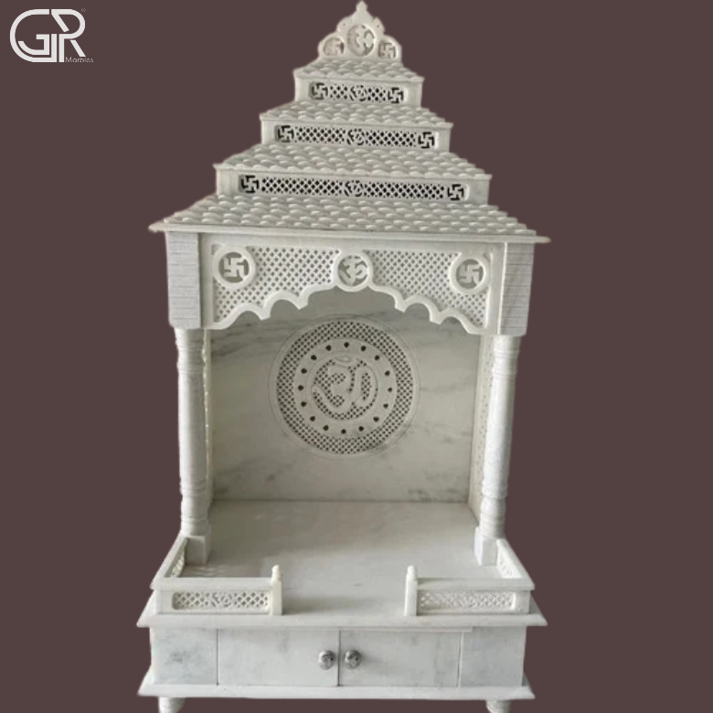 Marble Mandir For Home, (Ht-5ft)