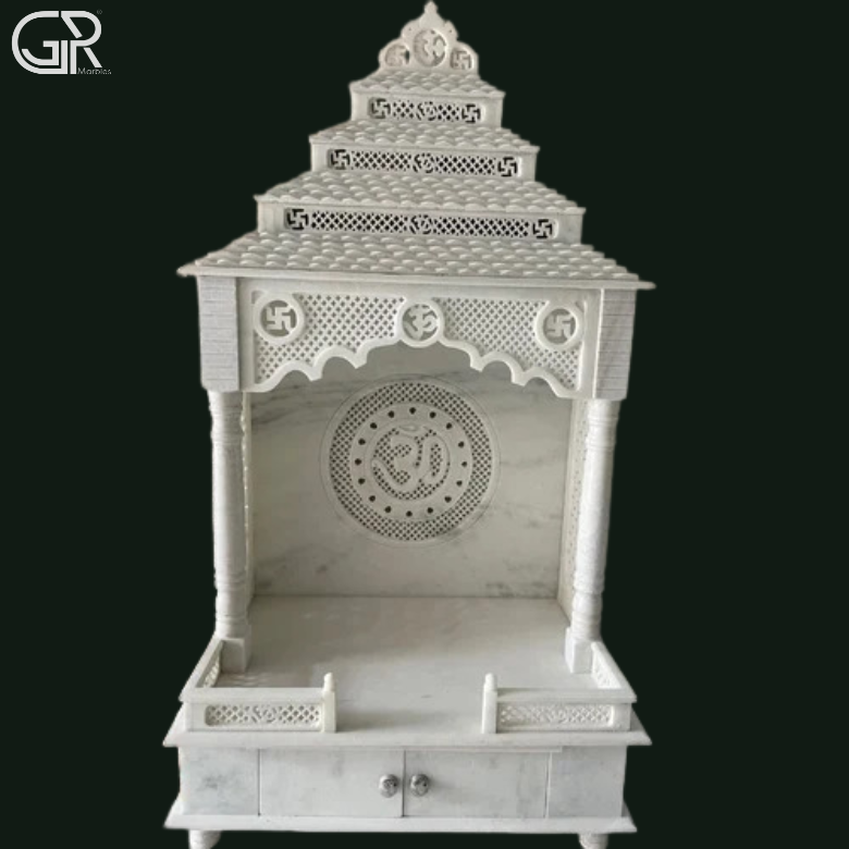 Marble Mandir For Home, (Ht-5ft)
