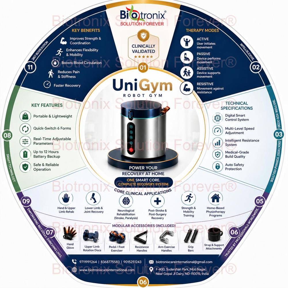 UniGym Intelligent Rehab Gym for Daily Therapy Programs