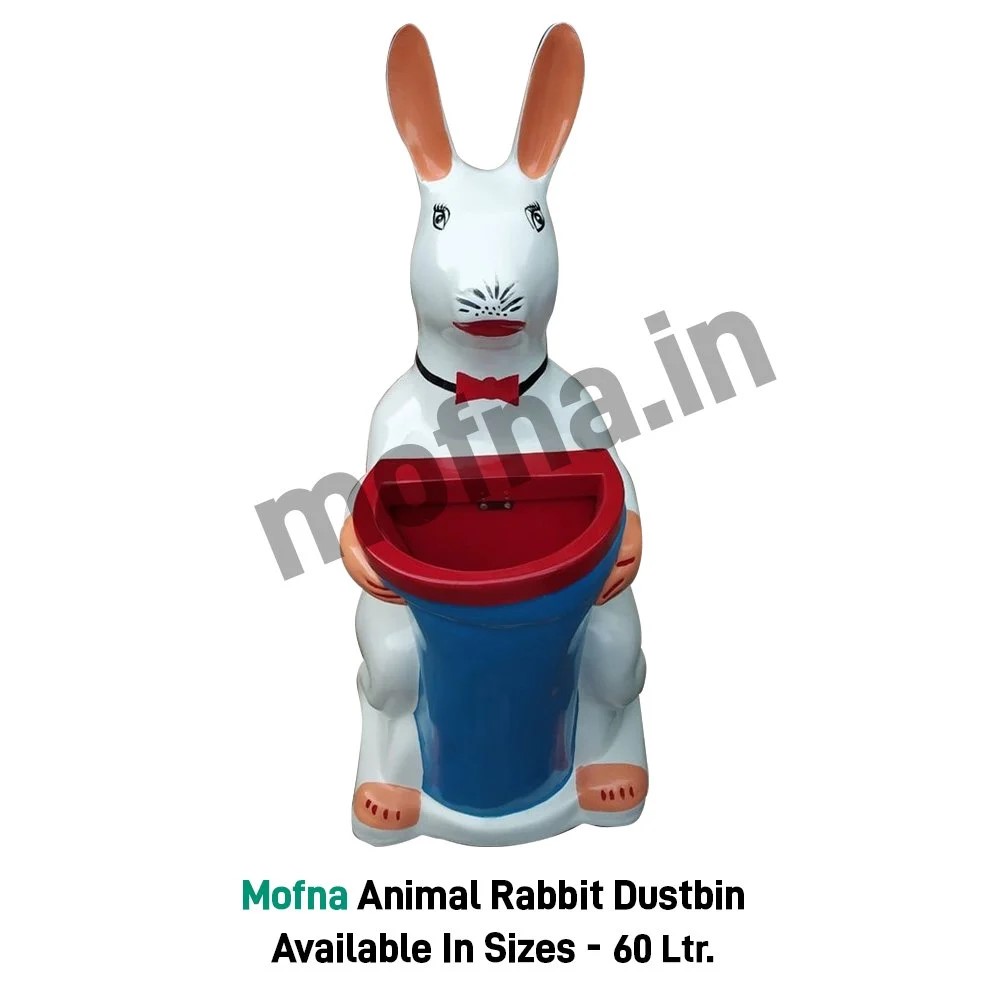 FRP Rabbit Dustbin 60 liter