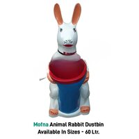  Frp Rabbit Dustbin 60 Liter  - Application: Indoor And Outdoor