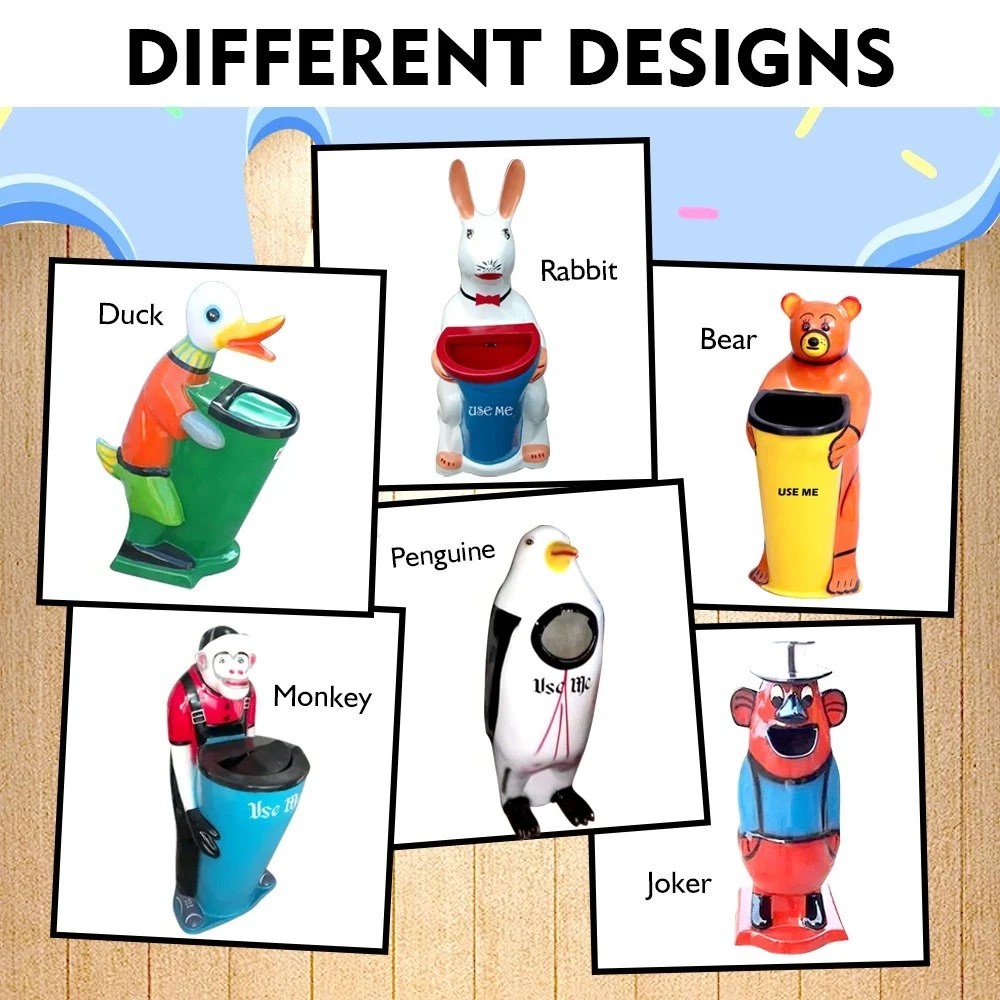 FRP Rabbit Dustbin 60 liter