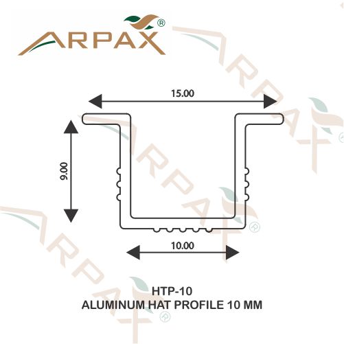 HTP-10 Aluminum Hat Profile