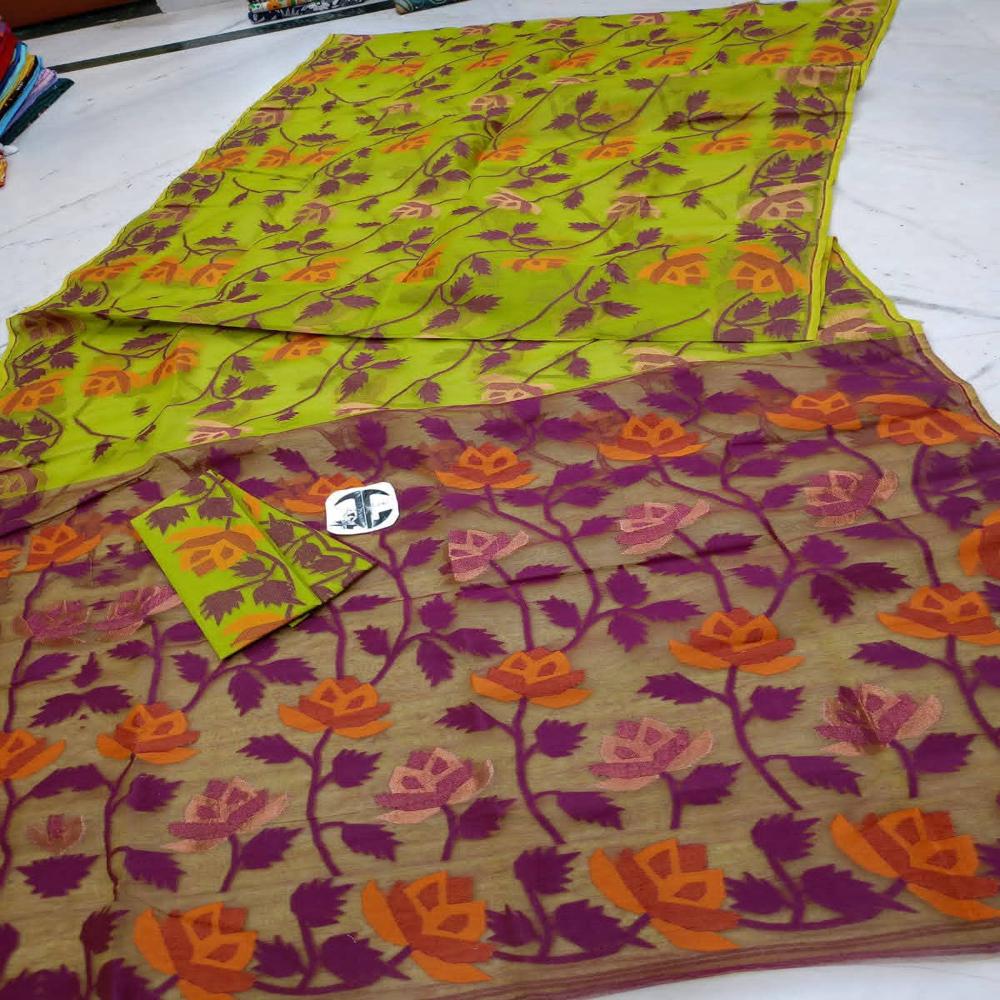 COTTON JAMDANI SAREE