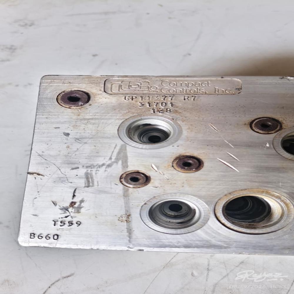 Compact Controls CP11377 R7 Hydraulic Manifold Valve Block for Boom Lift