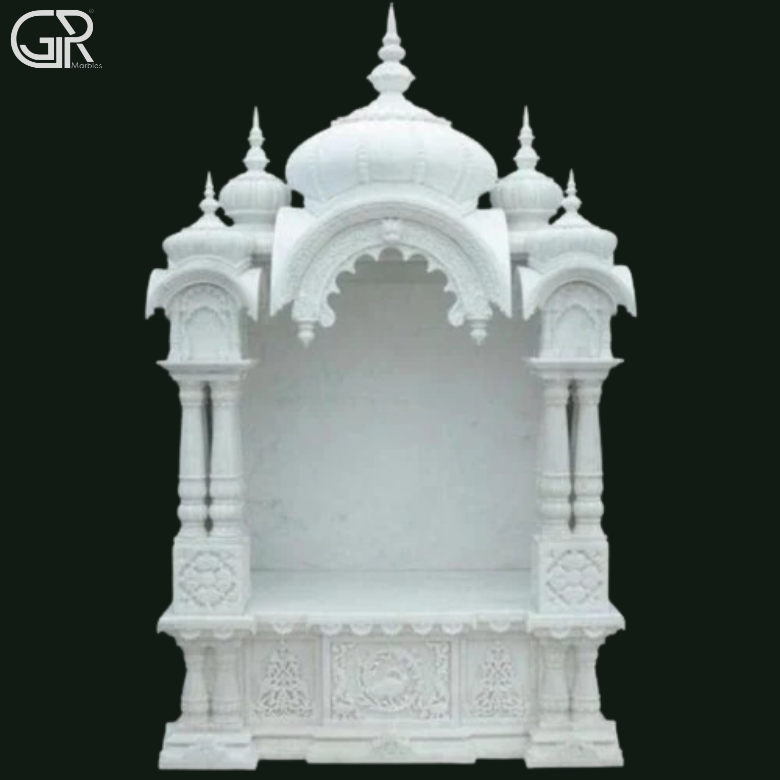 White Marble Mandir, (Ht-6ft)