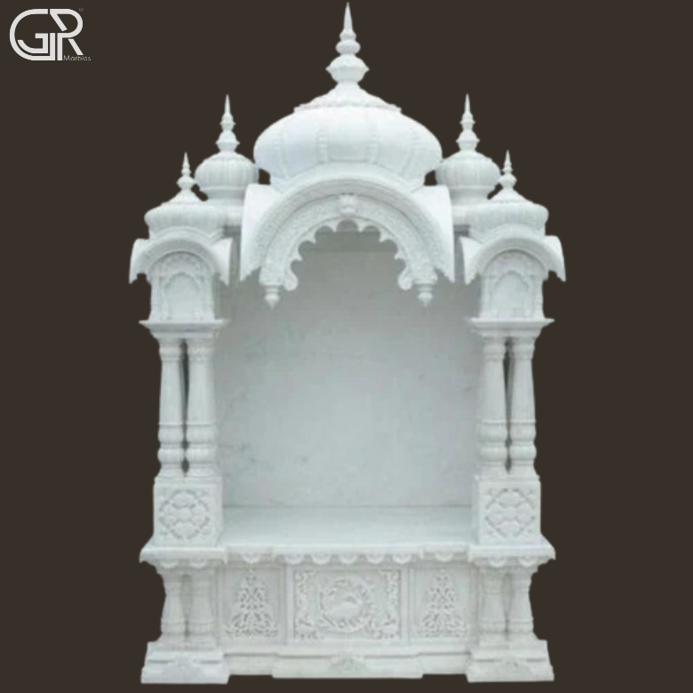 White Marble Mandir, (Ht-6ft)