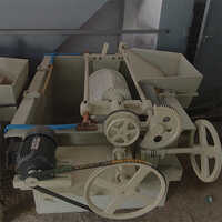 Zinc Barel Machine - Mild Steel, 1850x950x1100 Mm, Sky Blue/silver, Semi-automatic, 1000 Kg/day, Low Noise, Safety Features