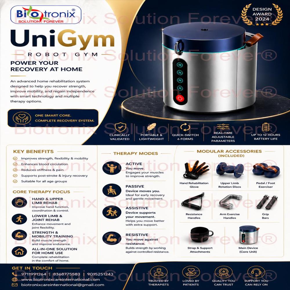 UniGym Advanced Recovery Exercise Robot
