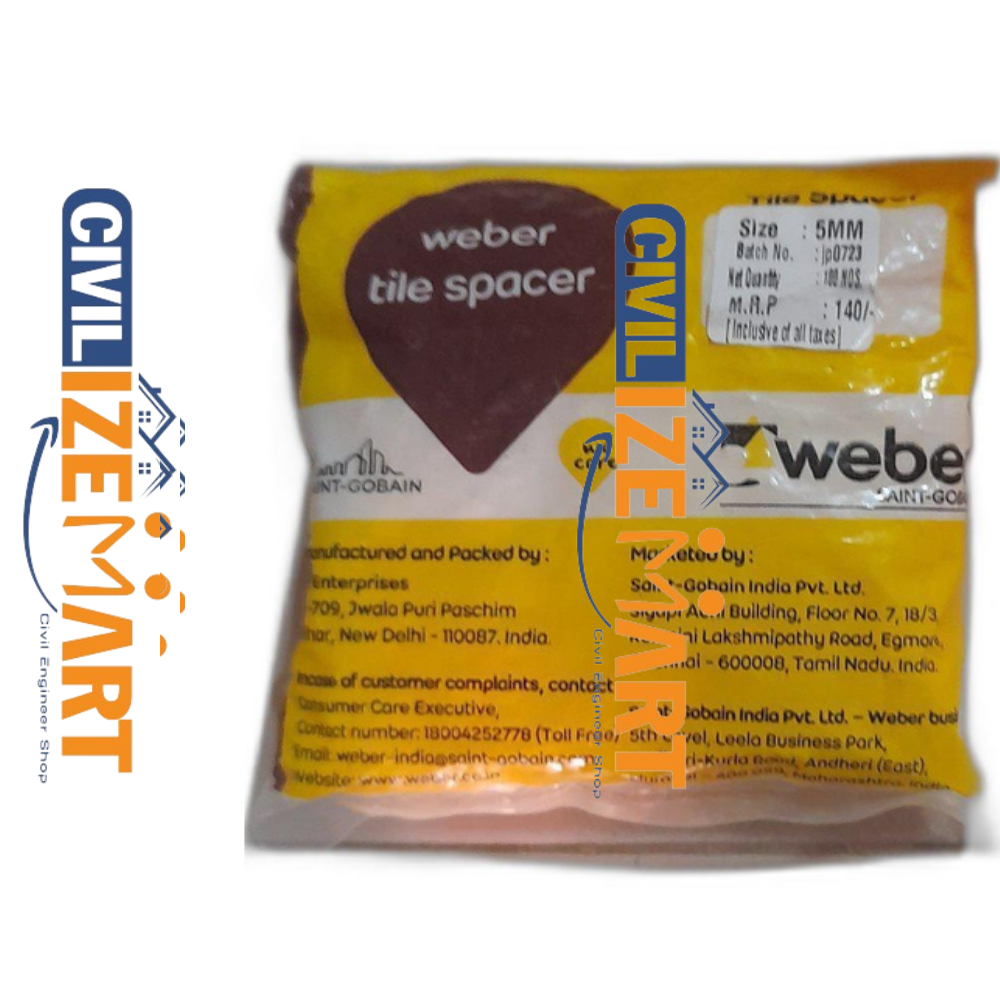 Weber Tile Spacer Tile Adhesive - Advantage: Ensures Equal Joint Width