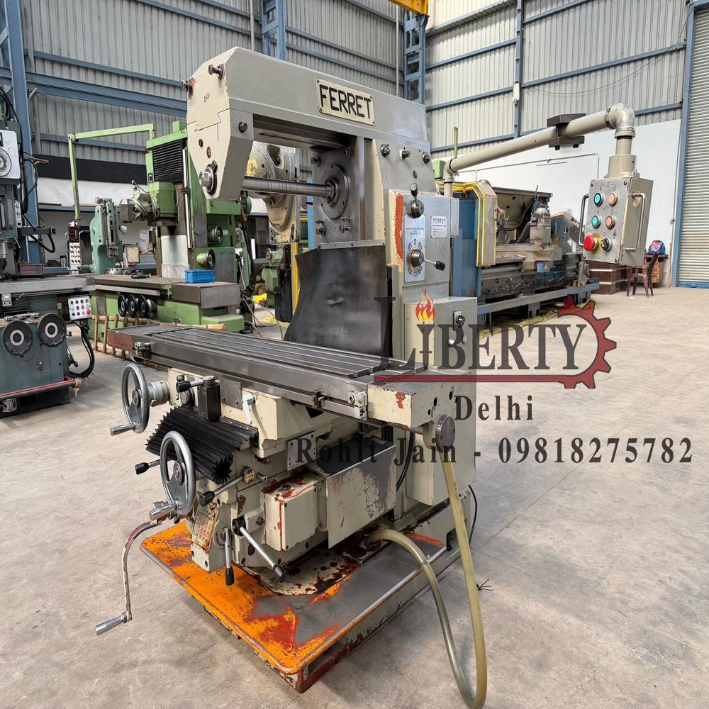 Ferret Italy 1500 mm x 300 mm Universal Milling Machine