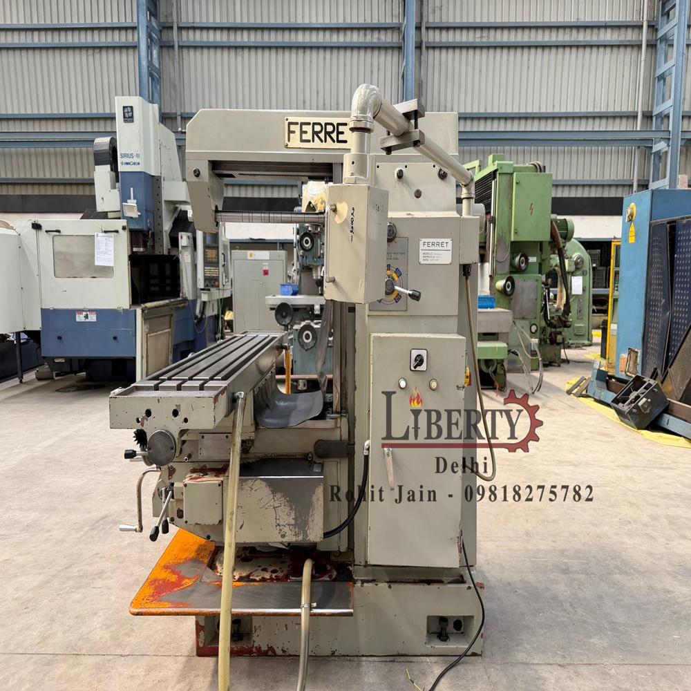 Ferret Italy 1500 mm x 300 mm Universal Milling Machine