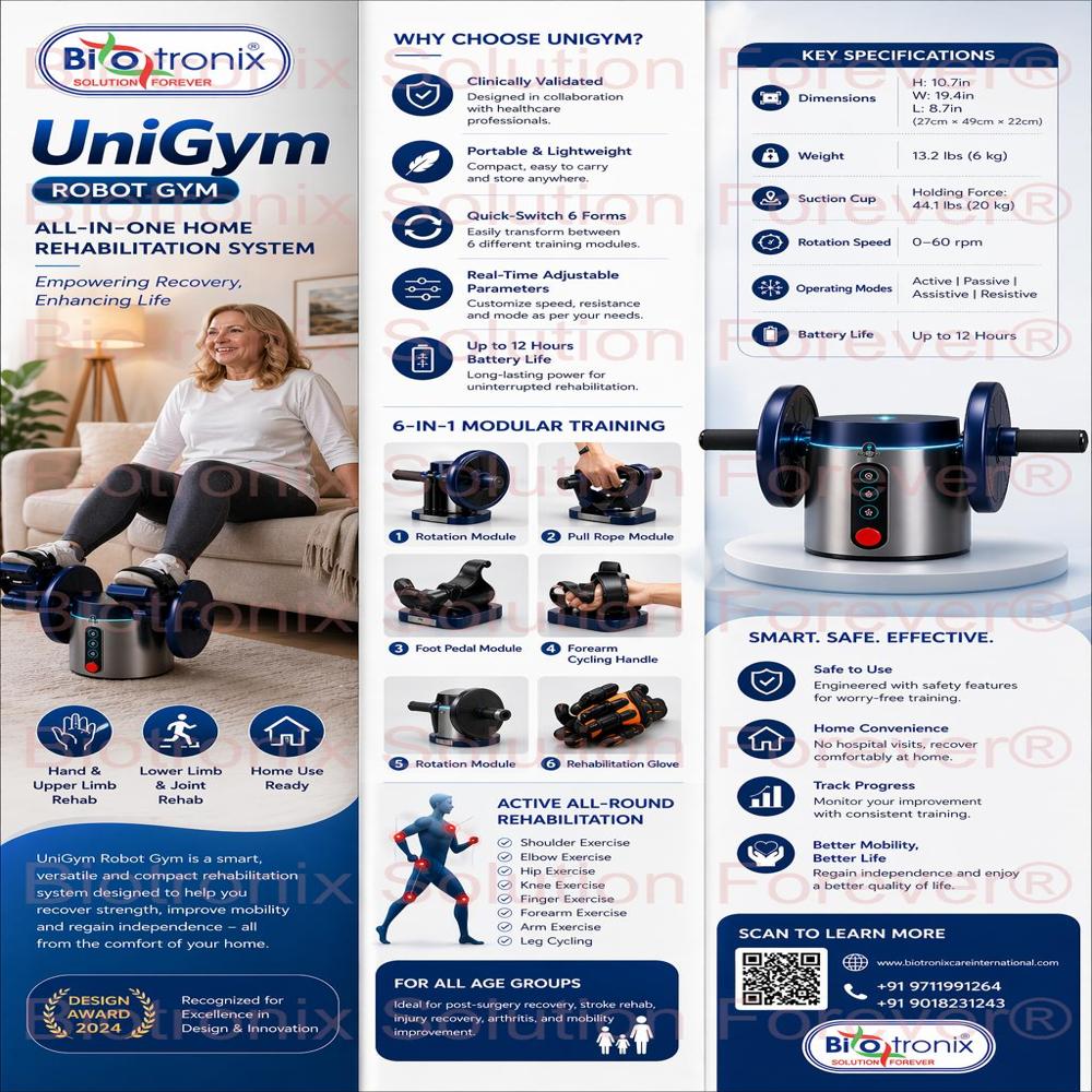 UniGym Advanced Robotic Exercise Therapy Machine