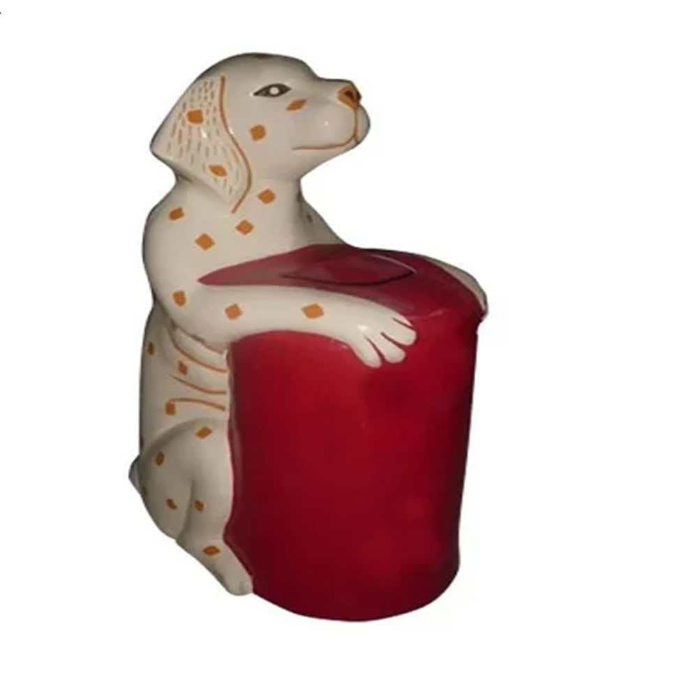 Mofna FRP Dog Dustbin, Animal Shape Dustbin, 60 Liter