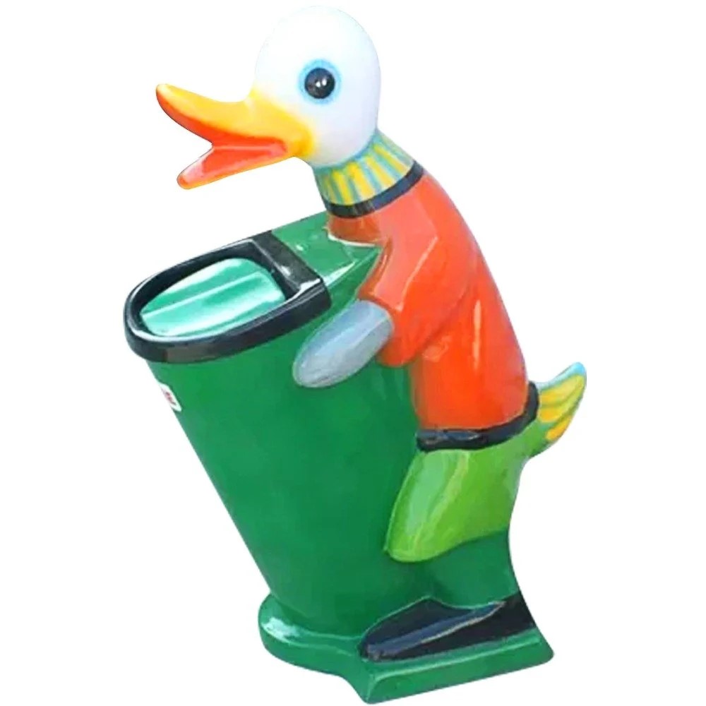 MOfna FRP Duck Dustbin, Animal Dustbin, 60 Liter
