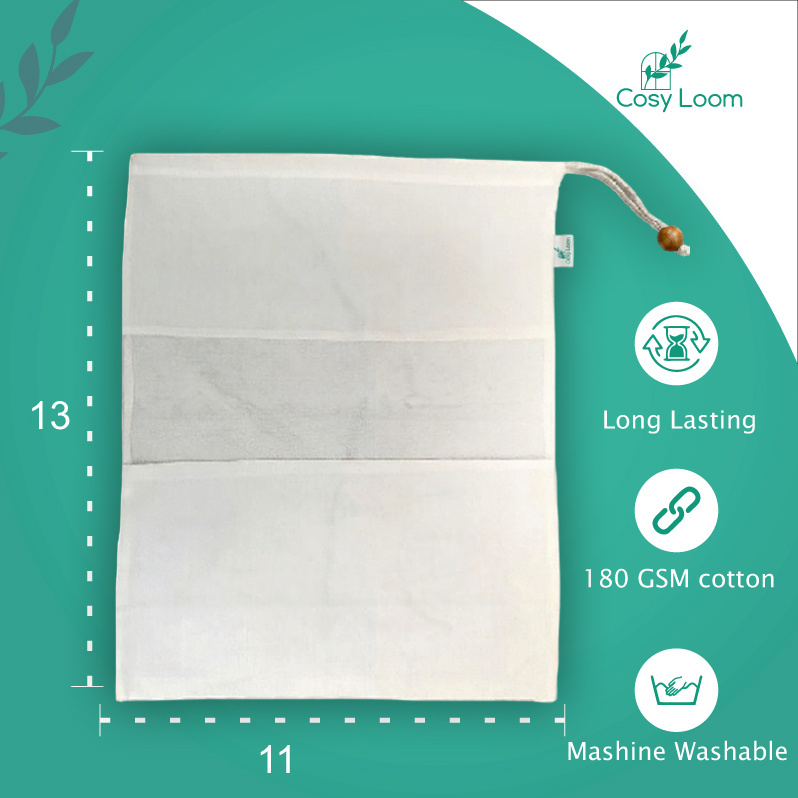 Cotton Drawstring Bag