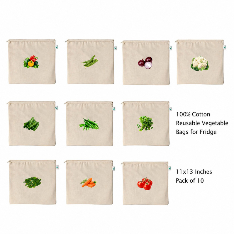Reusable Vegitable Bag For Fridge