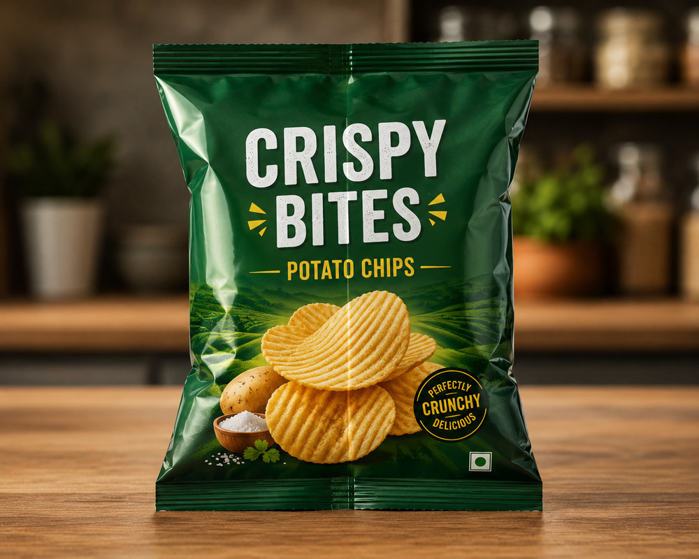 Potato Chips Packaging Pouch