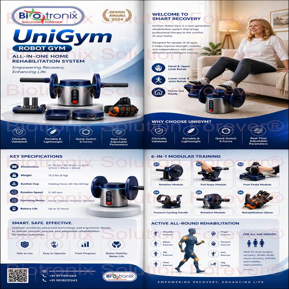 UniGym Clinical Robot Therapy Equipment for Physical Recovery