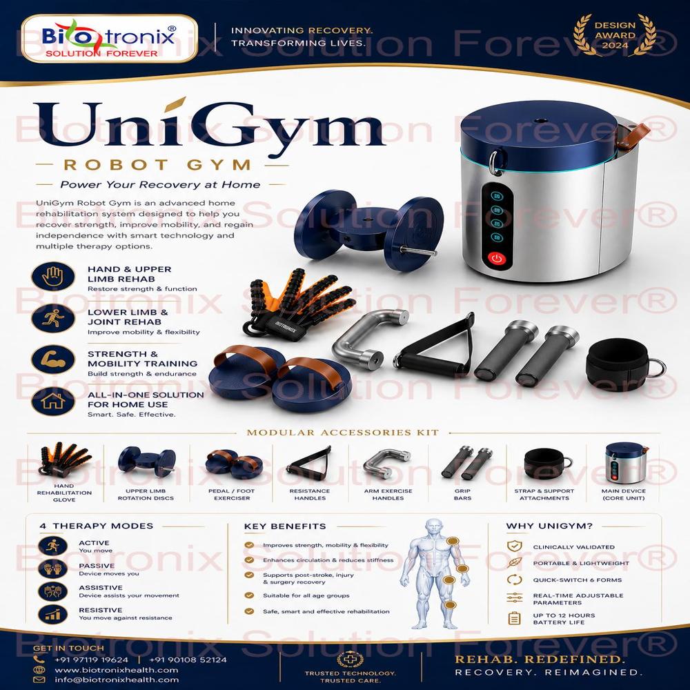 UniGym Clinical Robot Therapy Equipment for Physical Recovery