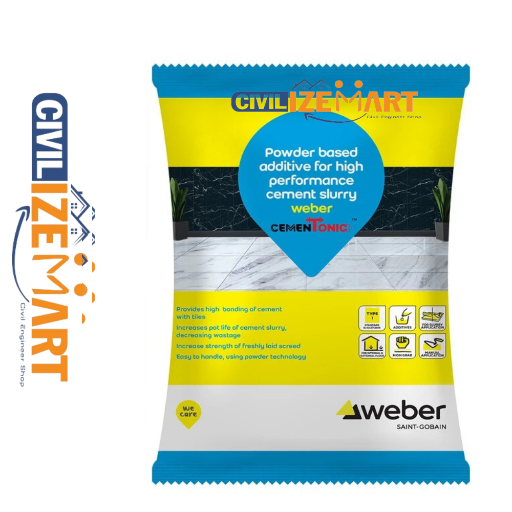 Weber Cementonic Plus Tile Adhesive - Advantage: Improves Screed Strength