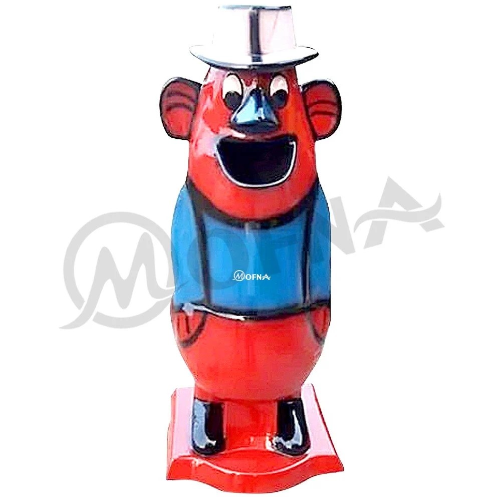Mofna FRP Joker Dustbin, Animal Dustbin, 60 Liter