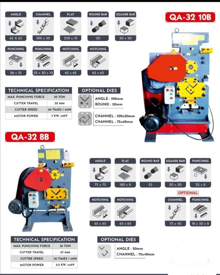 Iron Worker Machine - Country Of Origin: India