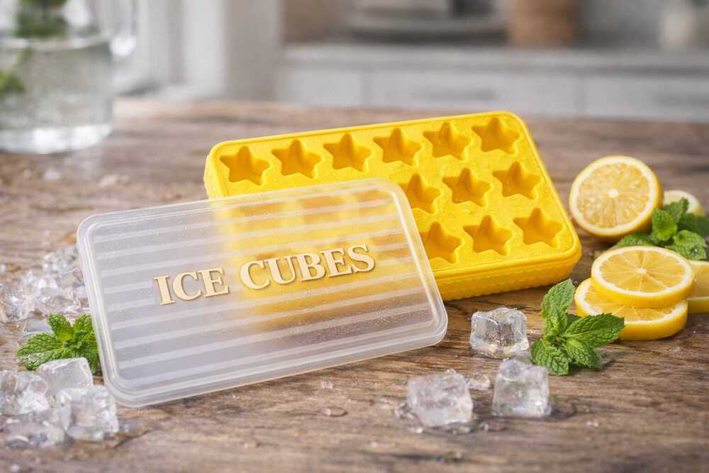 18 Cubes Silicon Ice Cube Tray