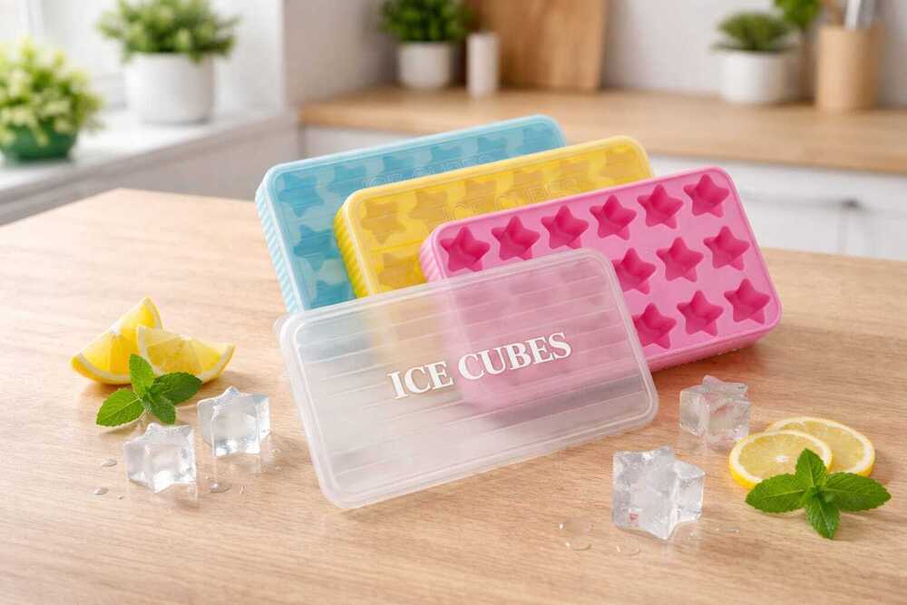 18 Cubes Silicon Ice Cube Tray