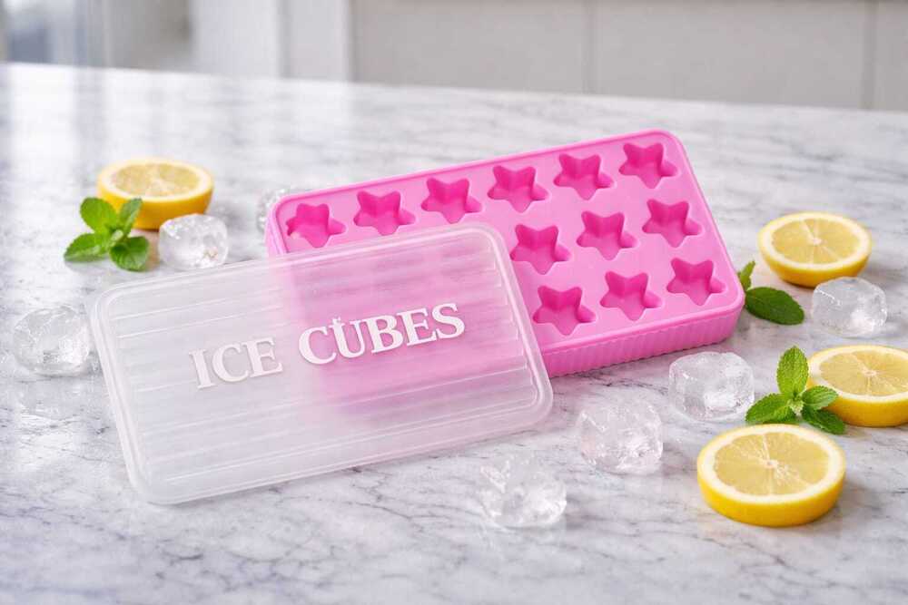 18 Cubes Silicon Ice Cube Tray