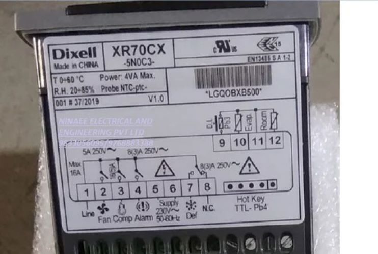 DIXELL CONTROLLER XR70CX-5NOC1