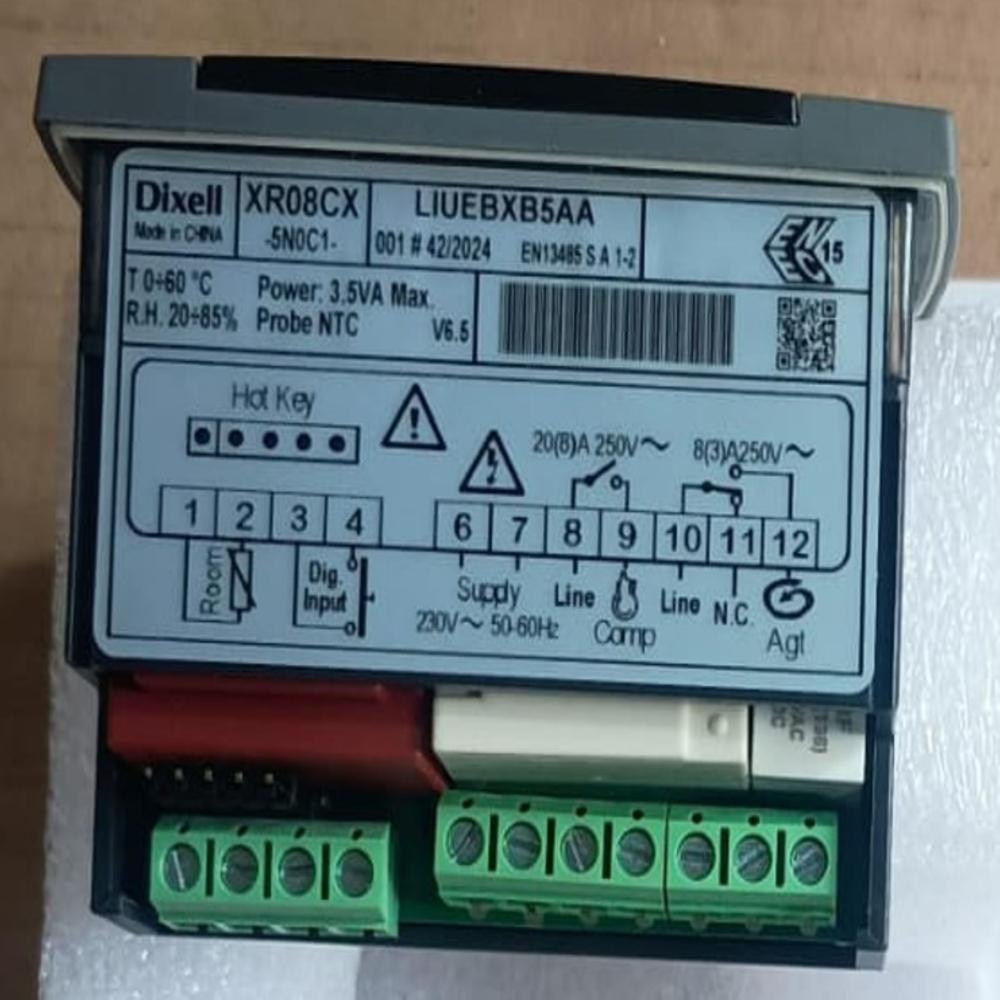 DIXELL CONTROLLER XR08CX-5NOC1