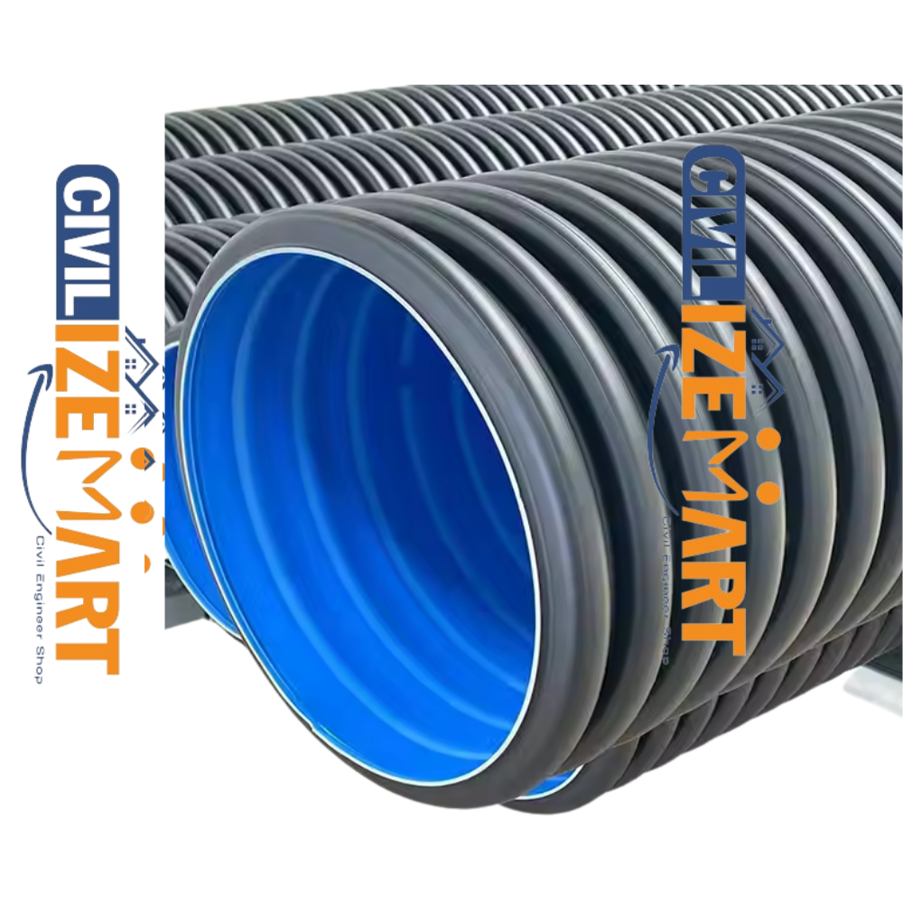 347mm HDPE Double Wall Corrugated Drainage Pipe