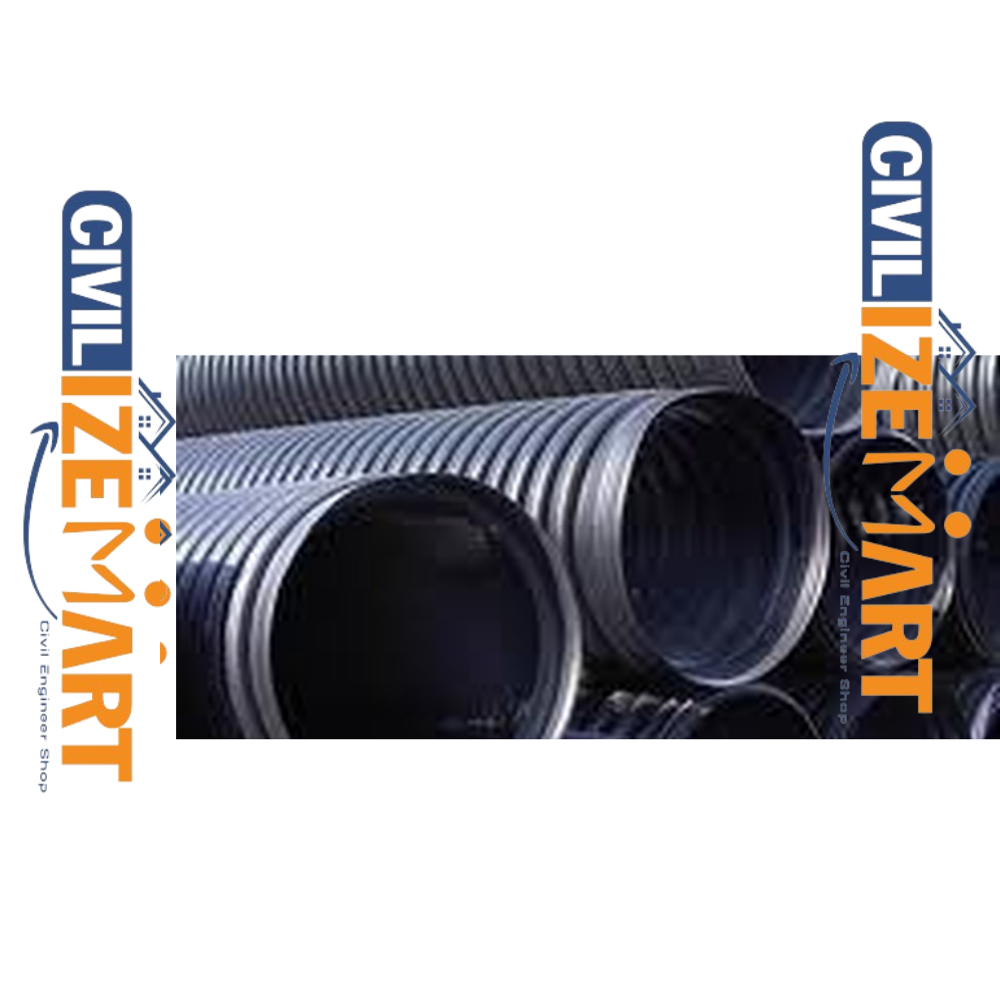 347mm HDPE Double Wall Corrugated Drainage Pipe