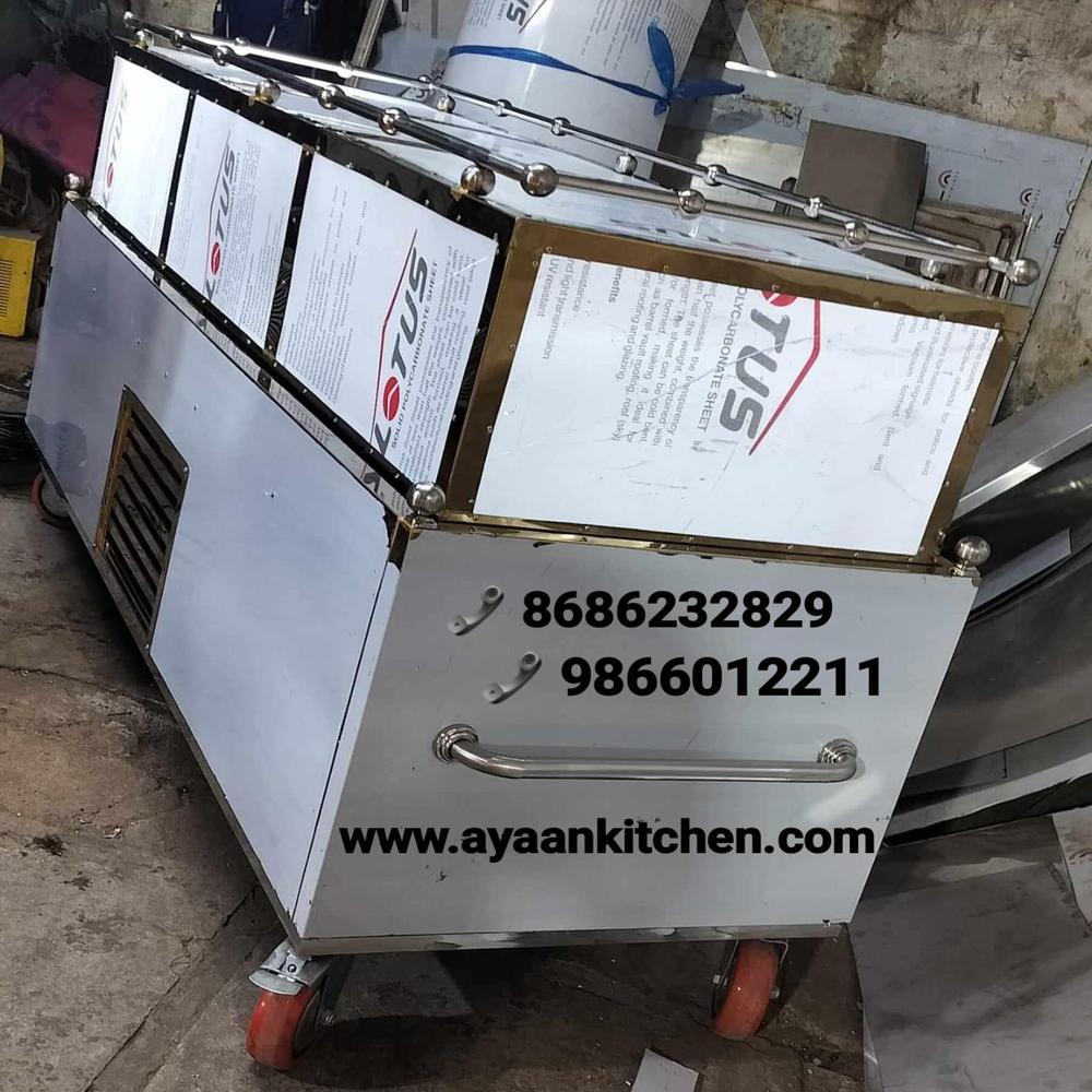 Dead Body Freezer Box with Railing
