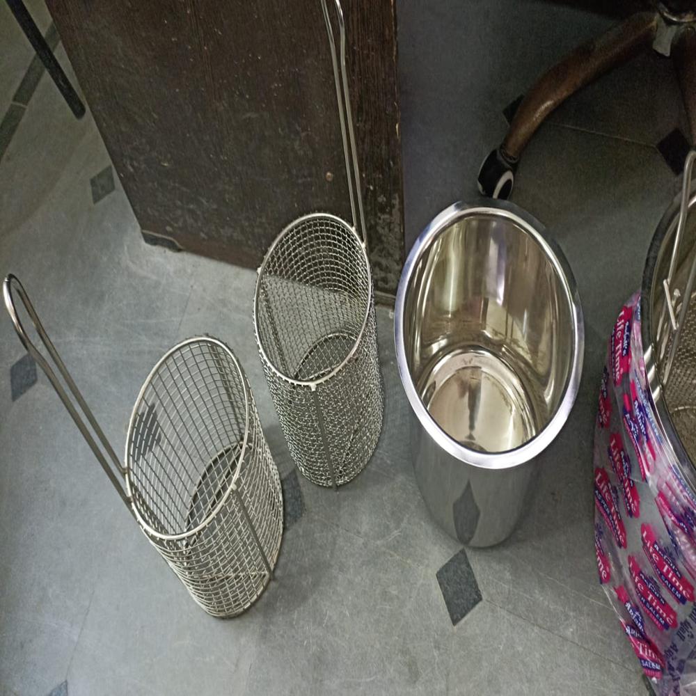 Stainless Steel KFC Breading Baskets